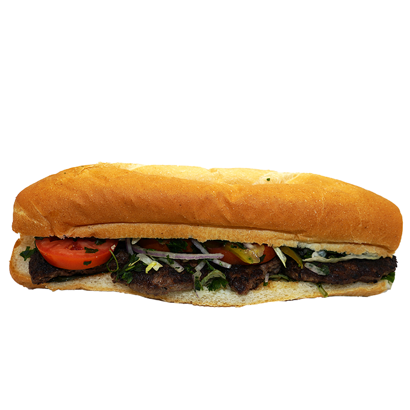 kabob sandwich